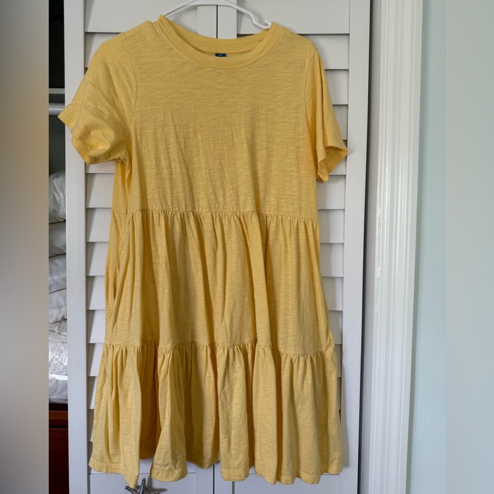 Old Navy Casual Cotton Yellow Dress